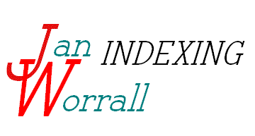 Jan Worrall Professional Freelance Book Indexing Service